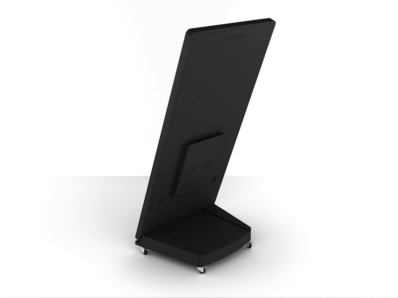 Quioscos digitales interactivos. Sandwich Board, parte trasera