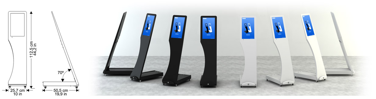 Quioscos digitales interactivos. Especificaciones de Signo