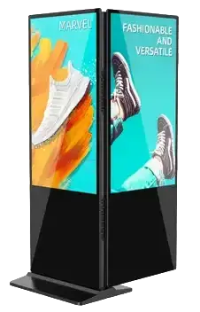 Linea Double Sided Kiosk