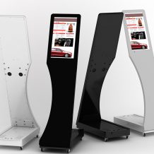 Interactive Digital Kiosks - Signo white black